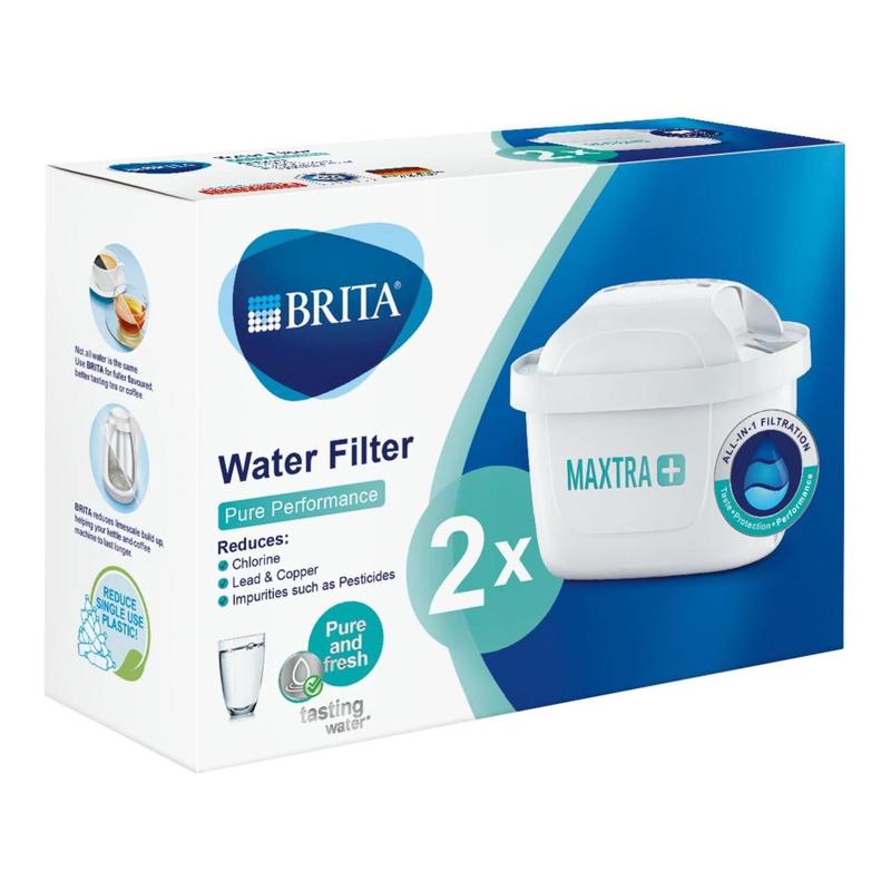 Brita Water Filter Cartridge Pack of 2 White