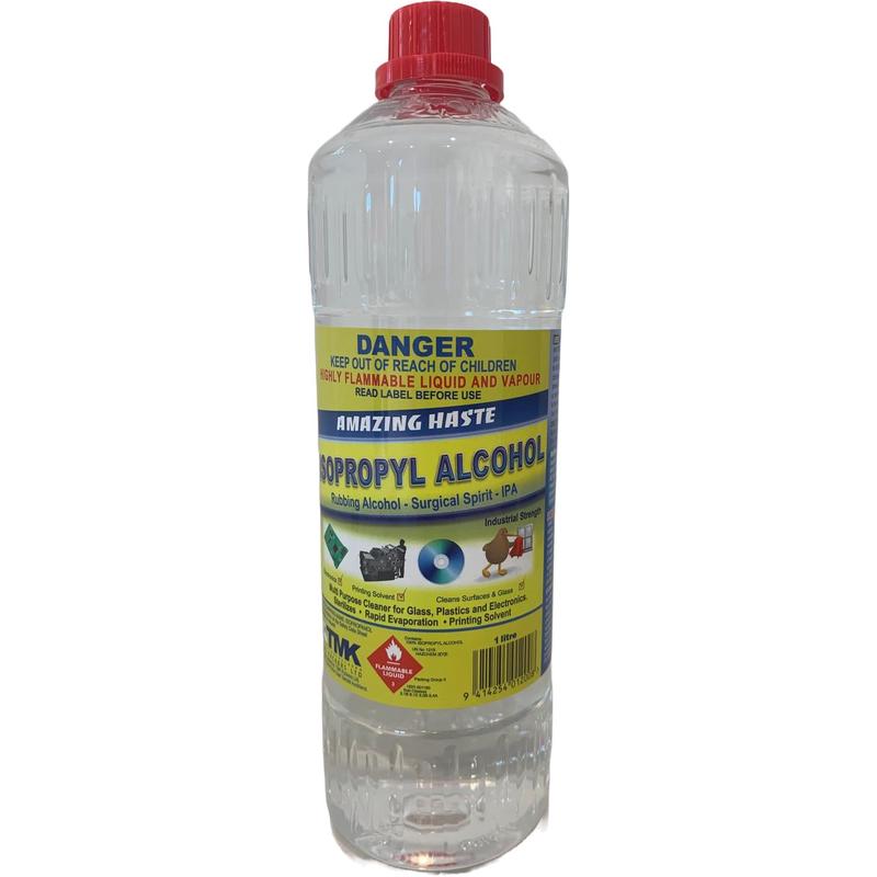 TMK Isopropyl Alcohol 1 litre Clear