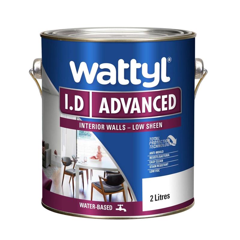 Wattyl Interior Low Sheen Paint 2 litre White
