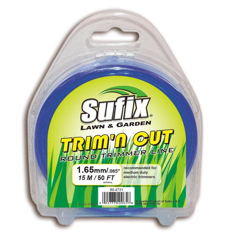 Sufix Trim\'n Cut Premium Round Nylon Trimmer Line 15m Blue