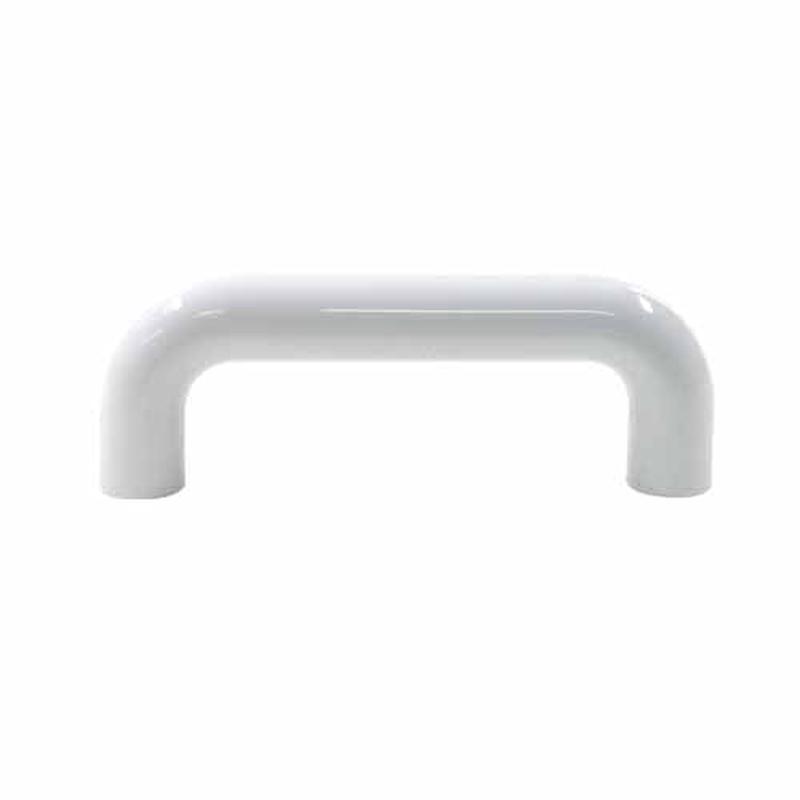 Sylvan D Cabinet Handle 96mm White Finish
