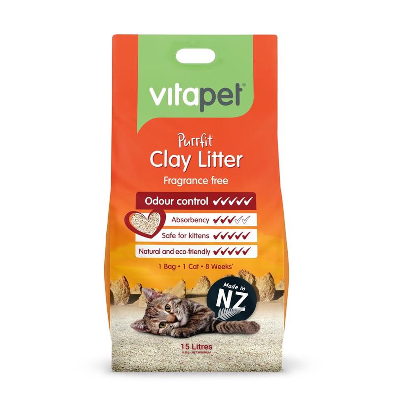 Vitapet Cat Litter Clay 15 litre
