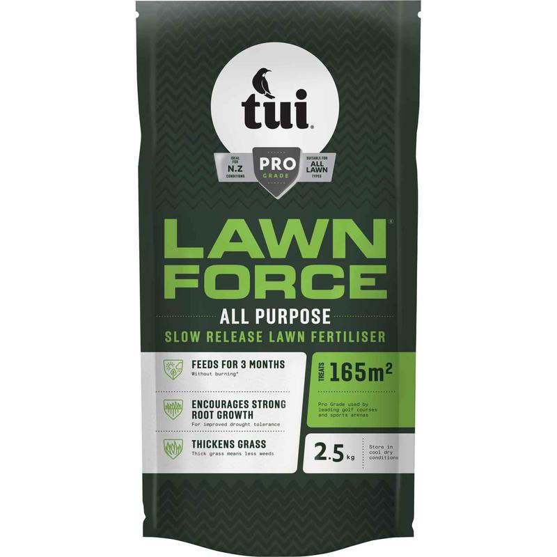Tui Lawn Force All Purpose Slow Release Lawn Fertiliser 2.5kg