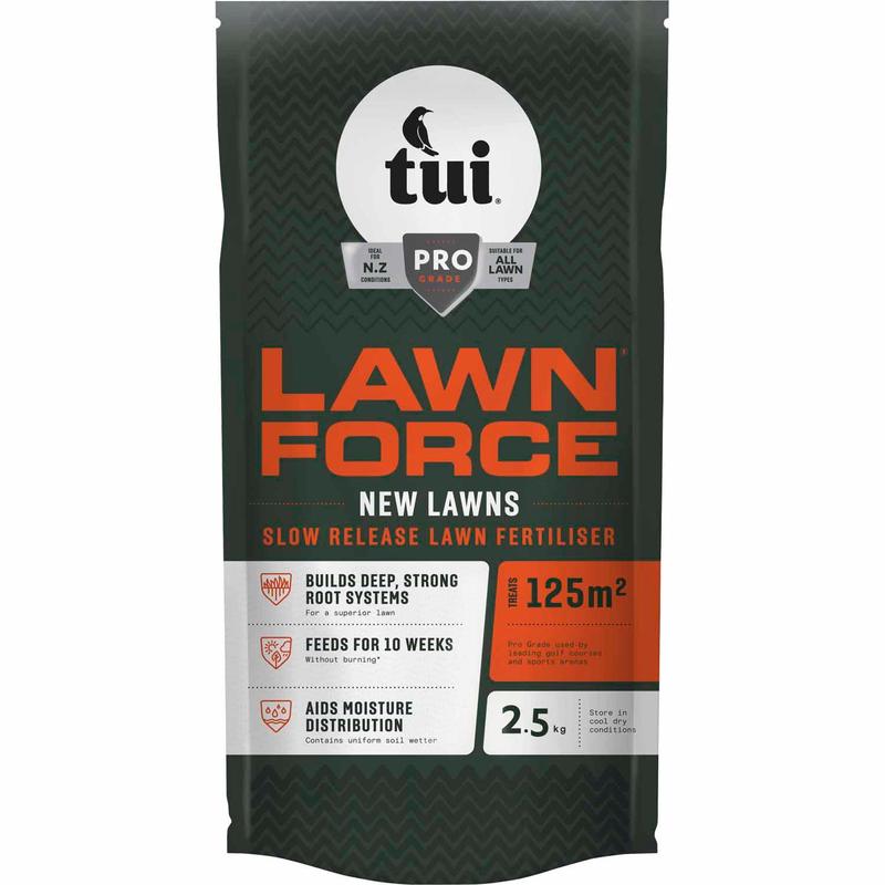 Tui Lawn Force New Lawns Slow Release Lawn Fertiliser 2.5kg