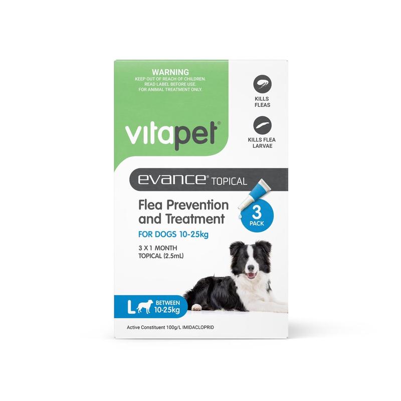 Vitapet Evance Flea Control Dogs 10-25kg