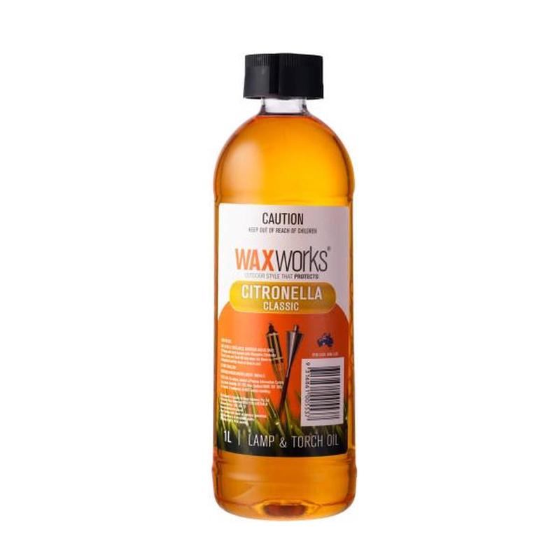 Waxworks Citronella Classic Citronella Oil 1 litre Orange