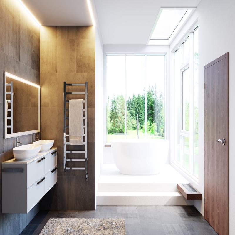 23.5\"x31\" Milano Electric Towel Warmer