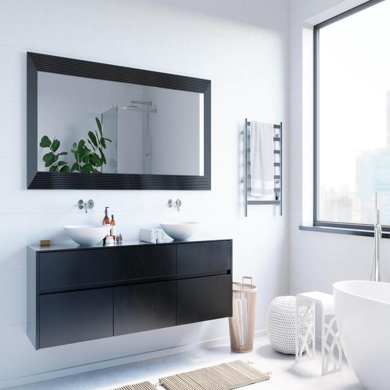 24\"x27\" Kontour Square Electric Towel Warmer