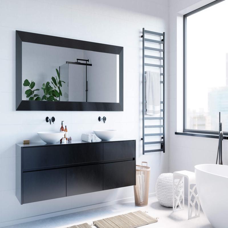 24\"x60\" Kontour Square Electric Towel Warmer