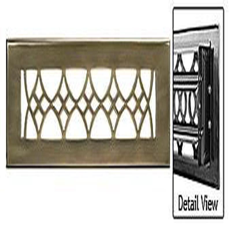 Hamilton Strathmore Wall Register - 14 x 2-1/4in. (Antique Brass) SVW214-AB