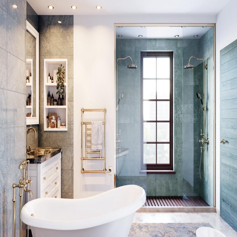 Thames Electric Floor Standing Towel Warmer