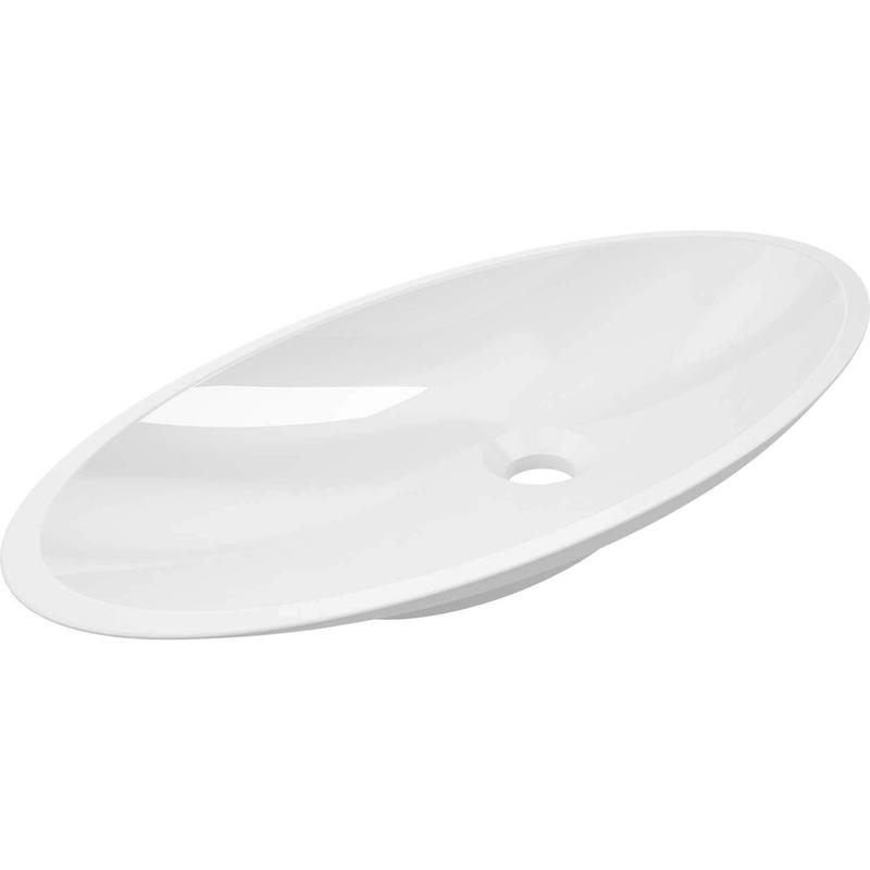 Caccini Vessel Sink - Gloss White