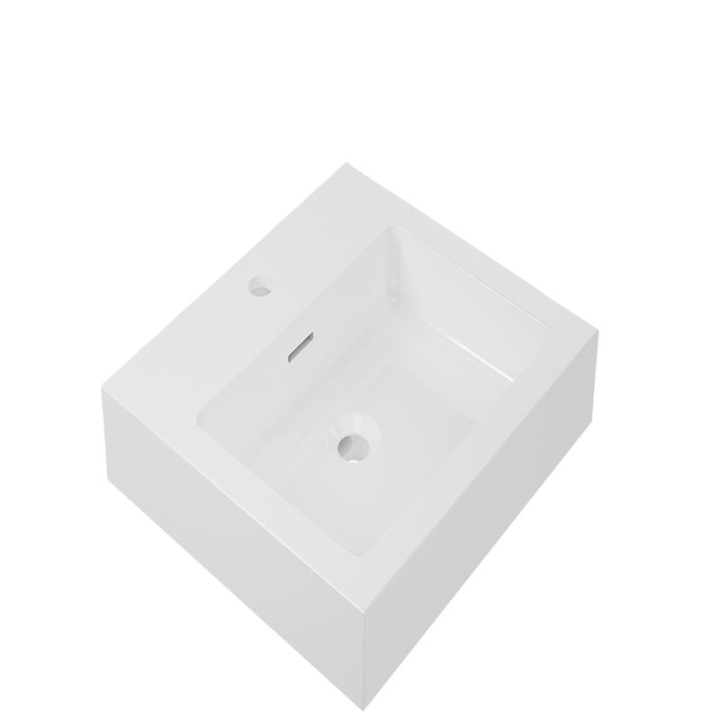 Vivaldi Plus Vessel Sink - Gloss White