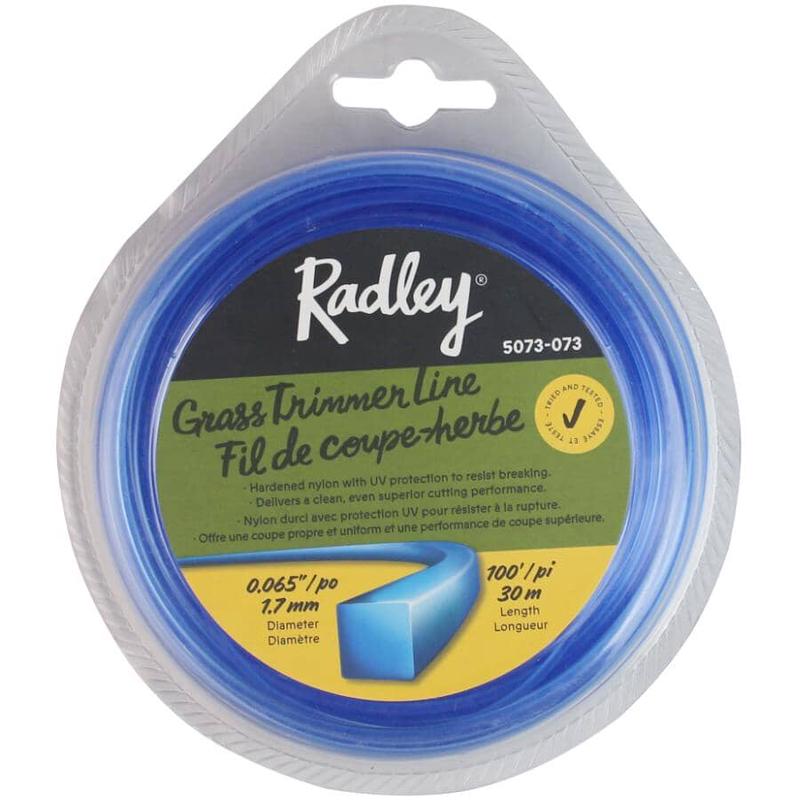 .065\" x 100\' Square Grass Trimmer Line