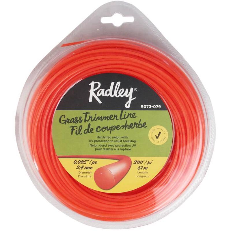 .095\" x 200\' Round Grass Trimmer Line