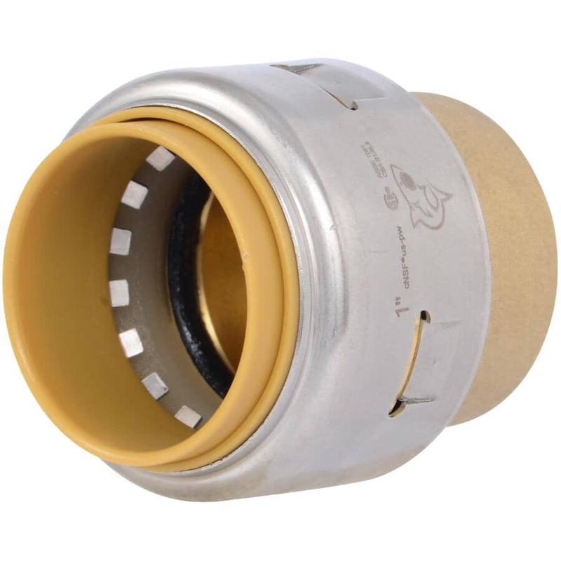1\" Push Fit Brass End Cap