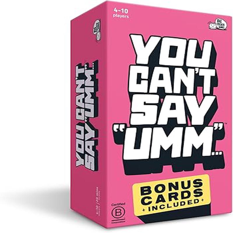 \'You Can\'t Say Umm\' Game