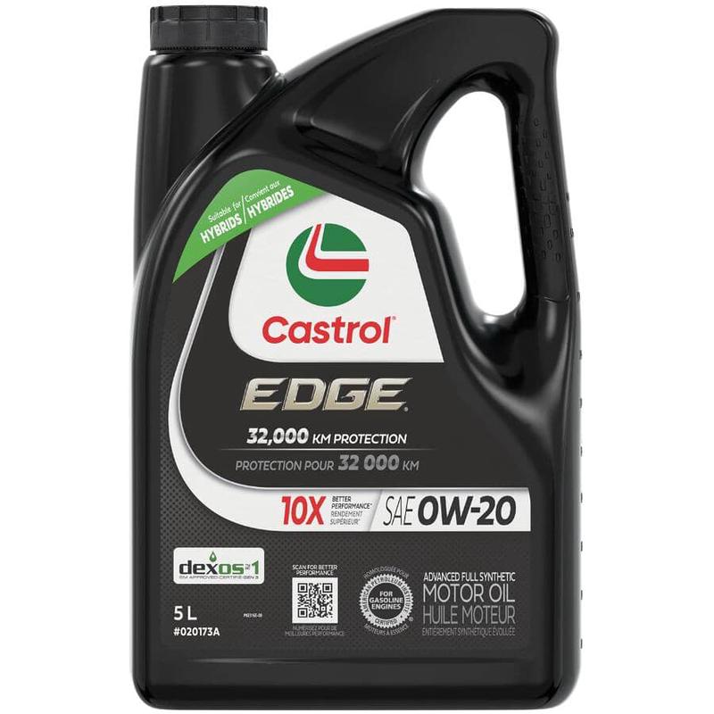 0W20 Edge Synthetic Motor Oil - 5 L