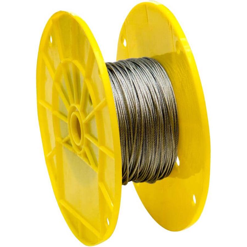 1\' x 1/16\" 7 x 7 Strands Galvanized Aircraft Cable