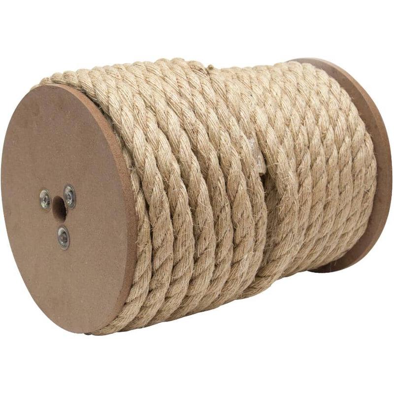 1\' x 1/2\" Twisted Sisal Rope