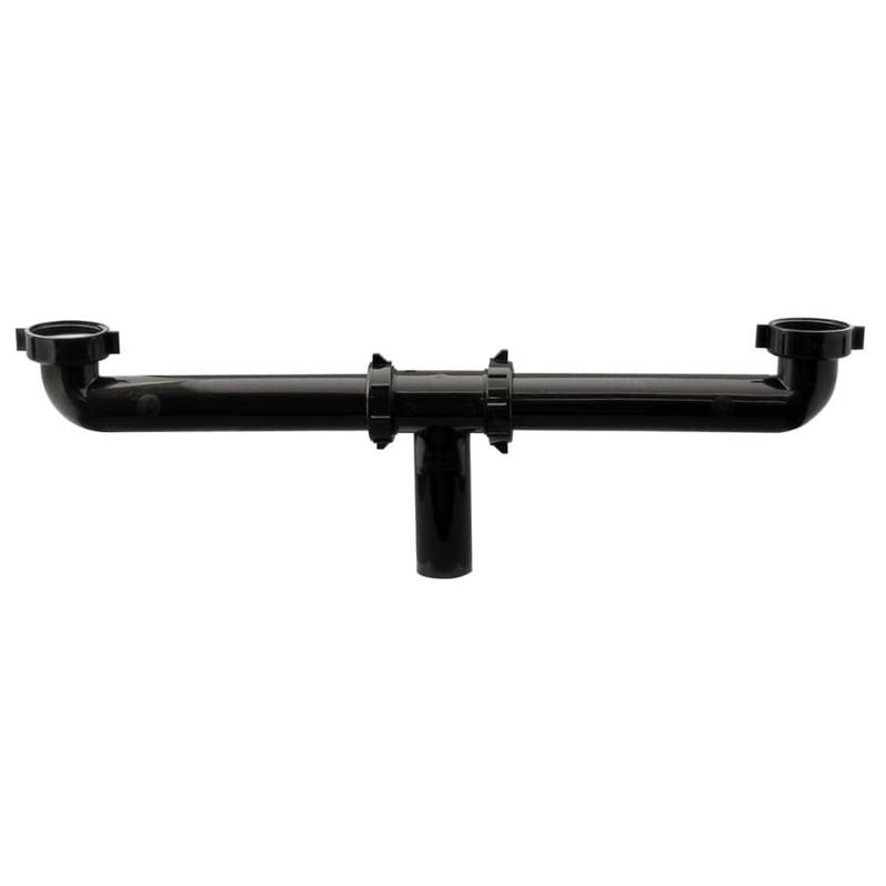 1-1/2\" x 16\" ABS Centre Outlet Continuous Waste - Direct Connection