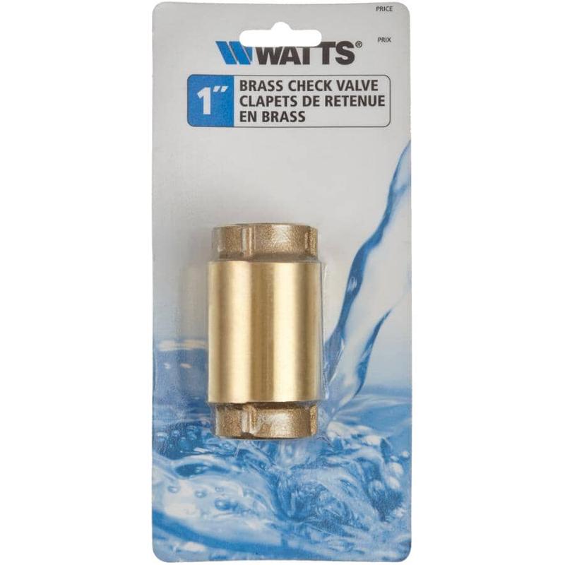 1\" Check Valve - Brass