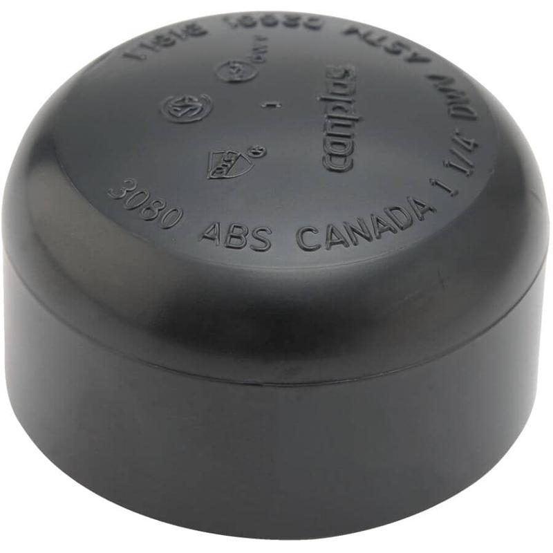 1-1/4\" Hub ABS Cap