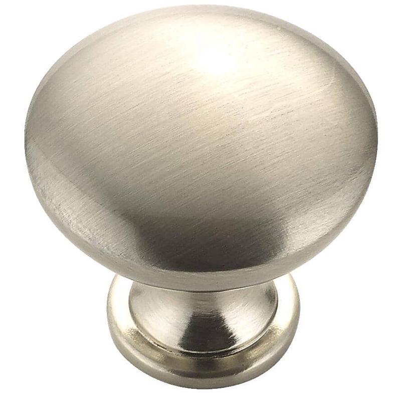 1-3/16\" Contemporary Cabinet Knob - Brushed Nickel
