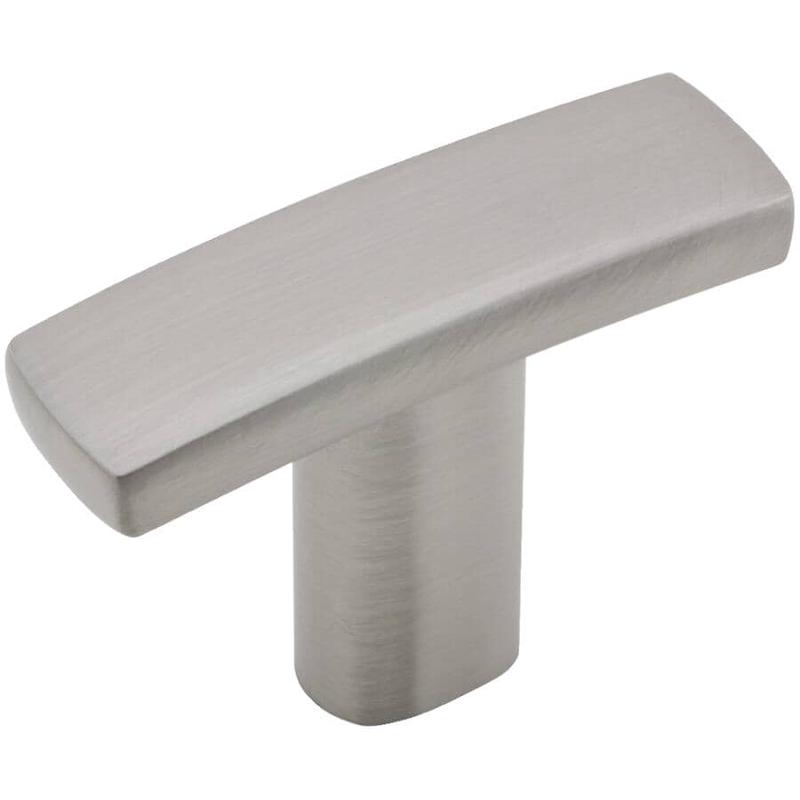 1-1/2\" Transitional Cabinet Knob - Brushed Nickel