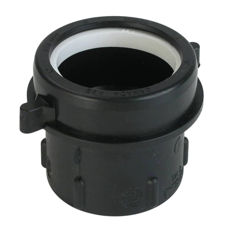 1-1/2\" x 1-1/2\" Slip Joint ABS Adapter for Galvanized to DWV Pipe