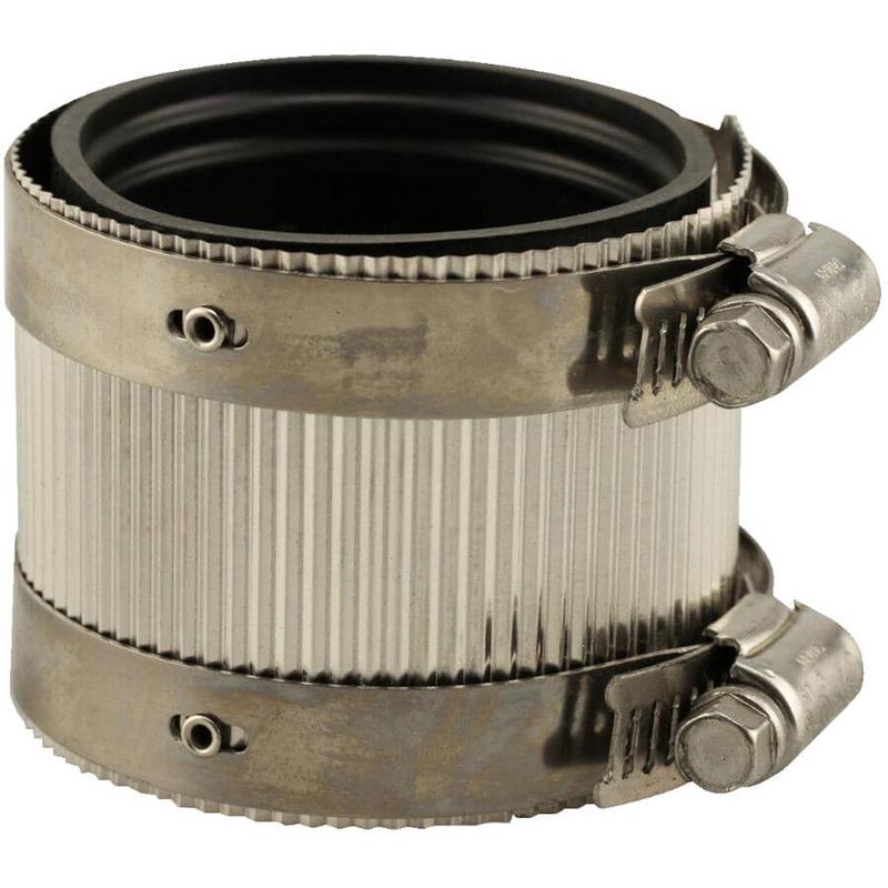 1-1/2\" Mechanical Joint Adjustable Neoprene Coupling