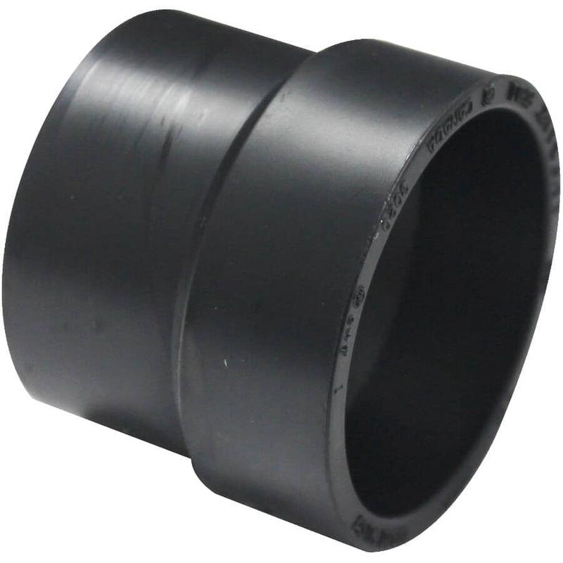 1-1/2\" Hub x 1-1/4\" Hub ABS Reducing Coupling