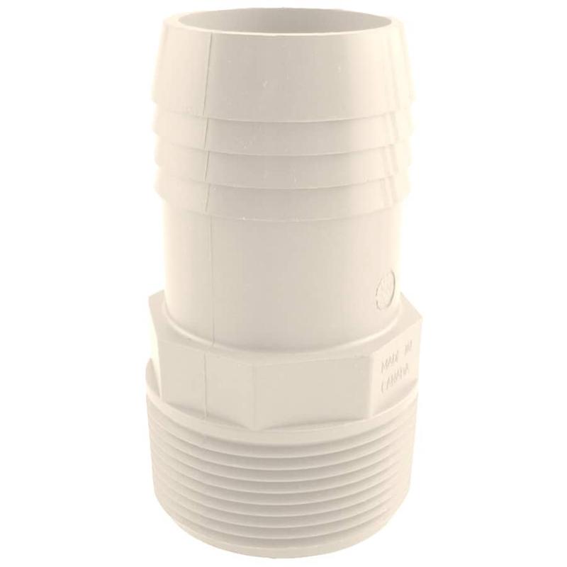 1-1/2\" Insert x 1-1/2\" MPT Nylon Adapter
