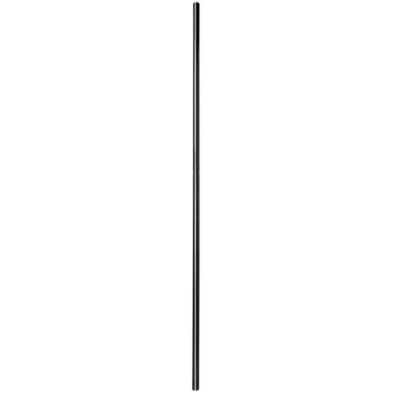 1-1/2\" x 7-1/2\' Black Fence Line Post