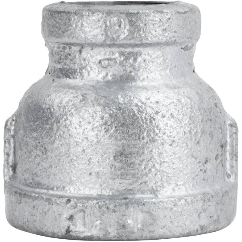 1\" x 3/4\" Galvanized Reducing Coupling