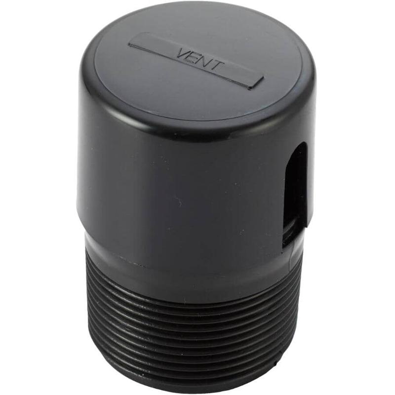 1-1/2\" Automatic Drain Vent - Black
