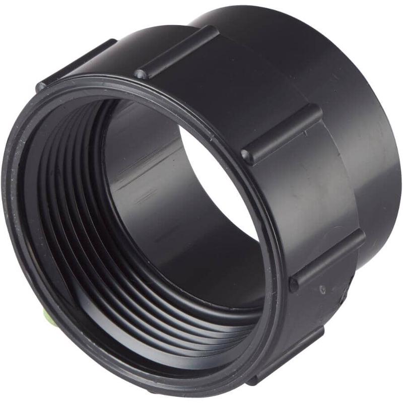 1-1/2\" Spigot x FPT ABS Cleanout Fitting