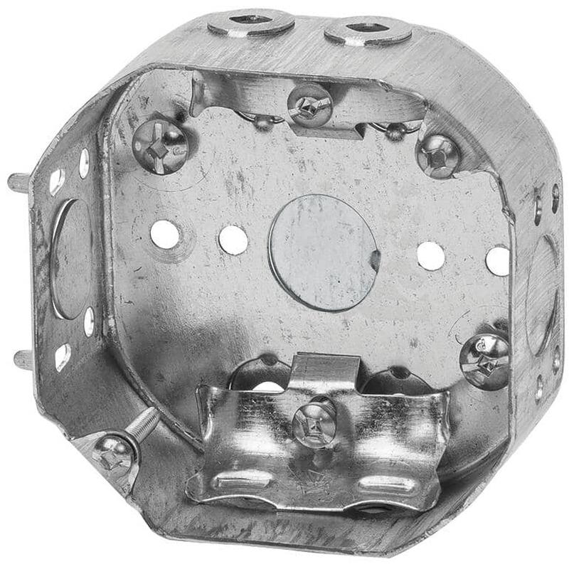 1-1/2\" Octagon Electrical Wiring Boxes - 4 Pack