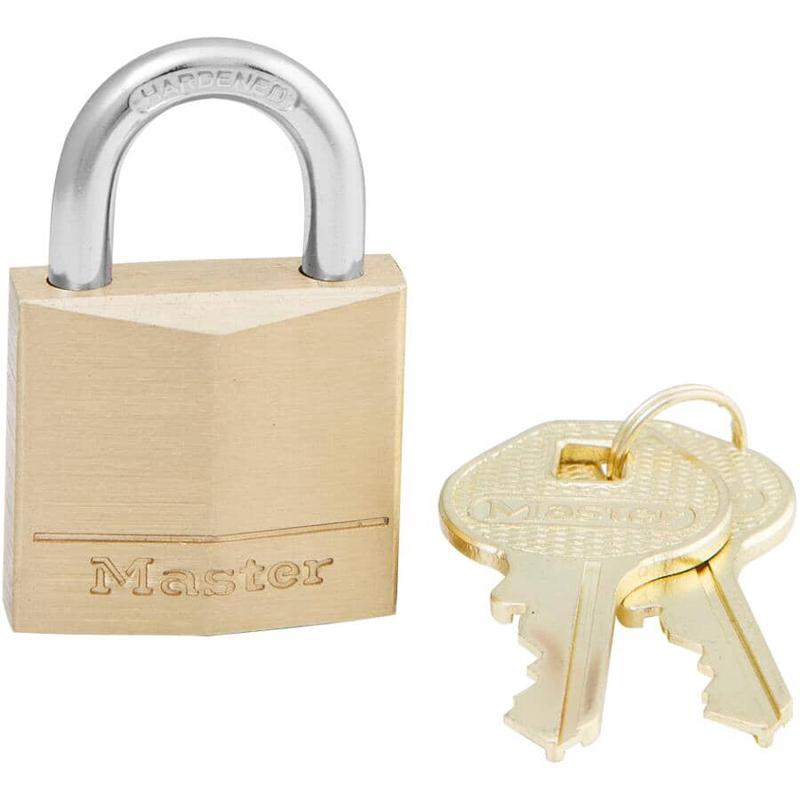 1-3/16\" Brass Padlock