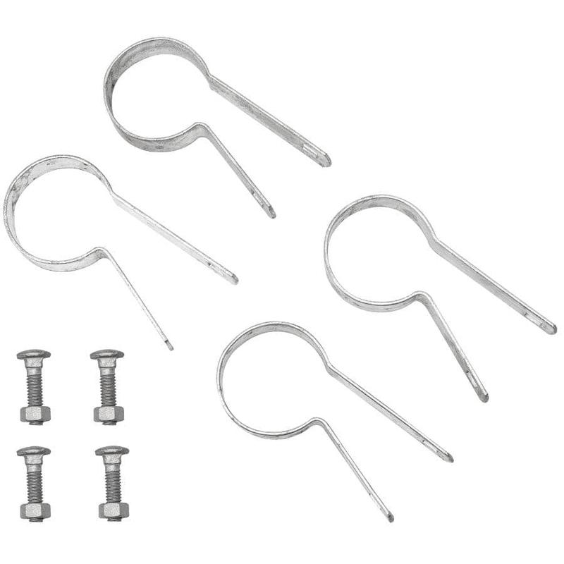 1-7/8\" Galvanized Offset Tension Bands - with Nut & Bolt, 4 Pack
