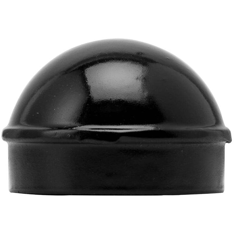 1-7/8\" Black Terminal Fencing Post Cap