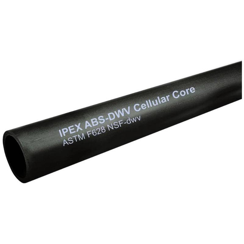 1-1/2\" x 12\' ABS DWV Cellcore Pipe