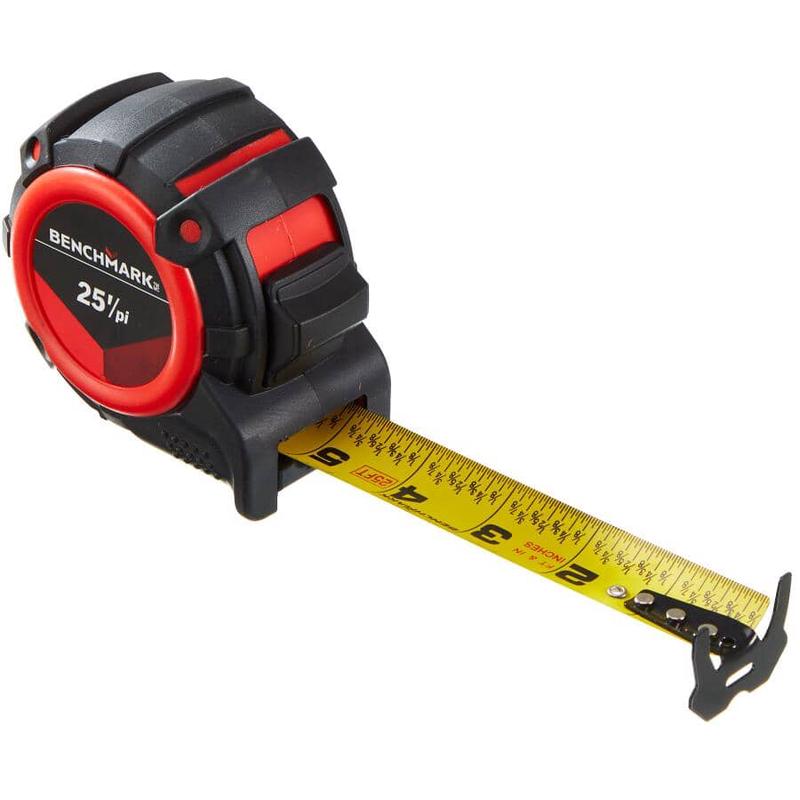 1-1/4\" x 25\' Double Sided Wide Blade Tape Measure