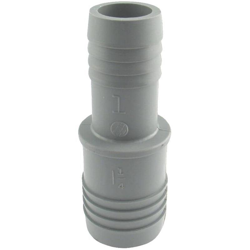 1-1/4\" x 1\" Poly Insert Coupling