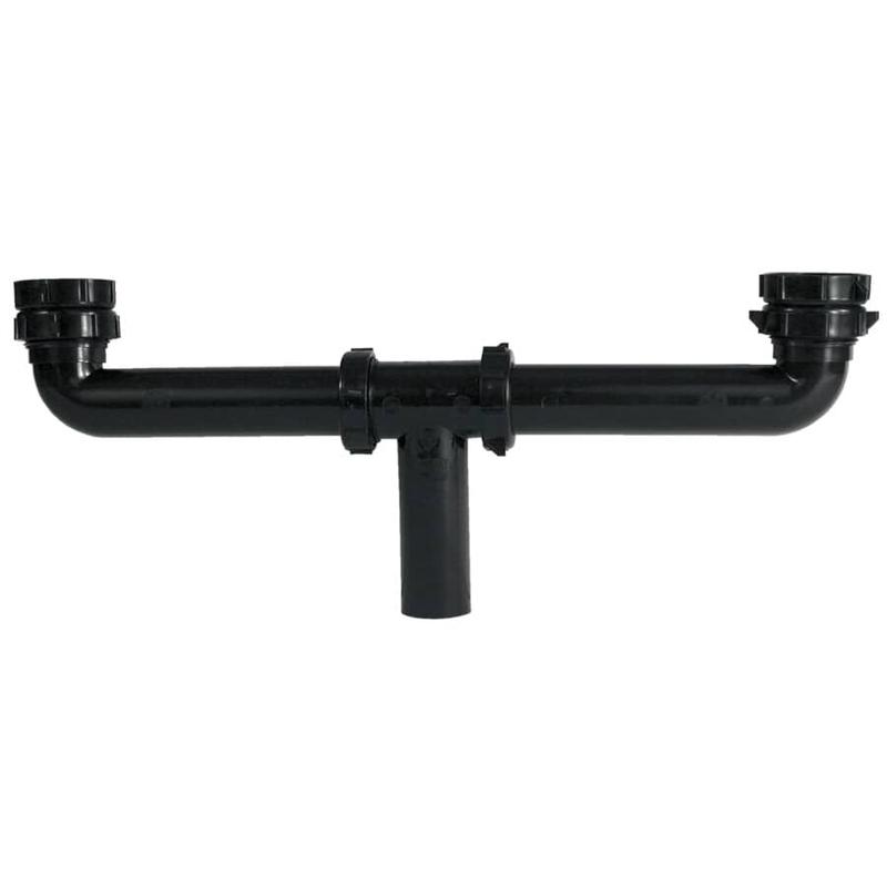 1-1/2\" x 16\" ABS Centre Outlet Continuous Waste - Slip Joint & Direct Connection