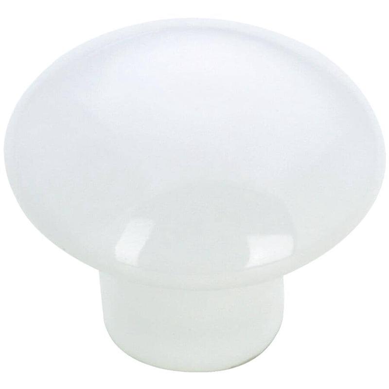 1-11/32\" Eclectic Cabinet Knob - White