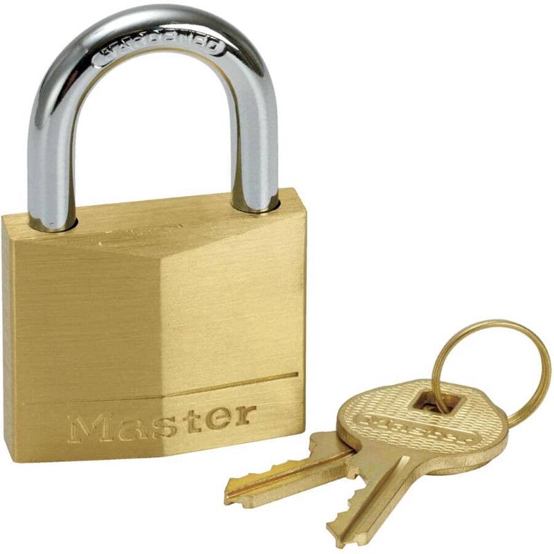 1-9/16\" Brass Padlock