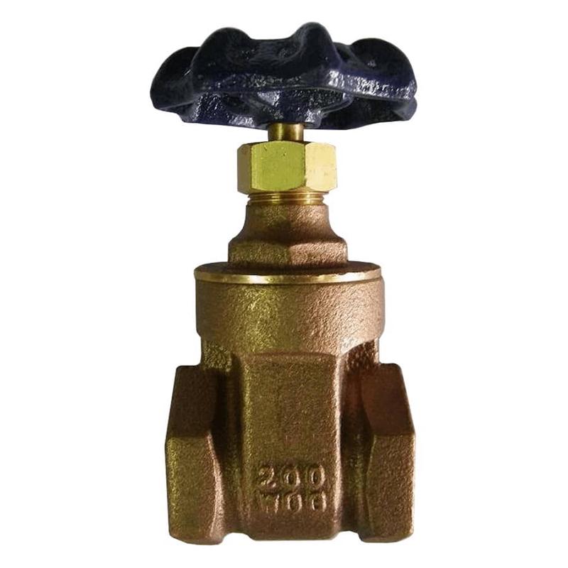 1-1/4\" IPS Brass Gate Valve