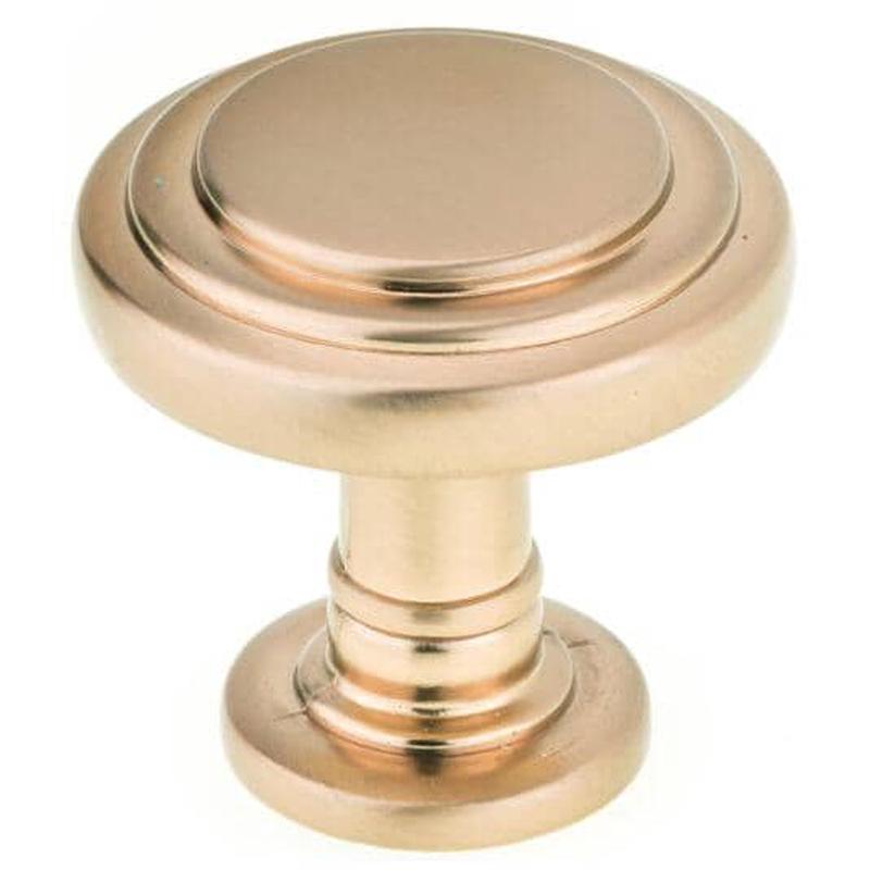 1-5/16\" Traditional Cabinet Knob - Champagne Bronze