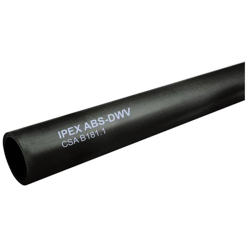 1-1/4\" x 12\' ABS DWV Pipe